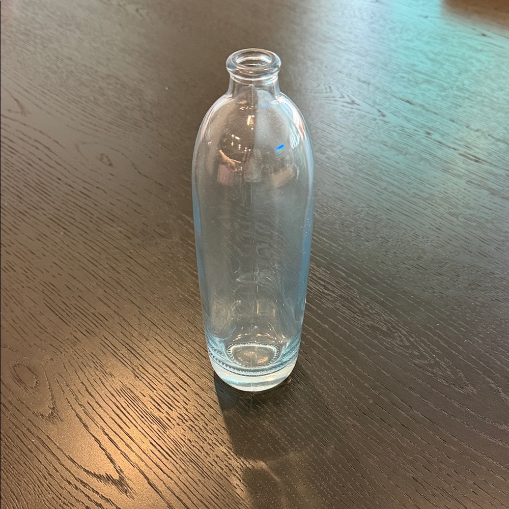 New Light blue Glass vase
